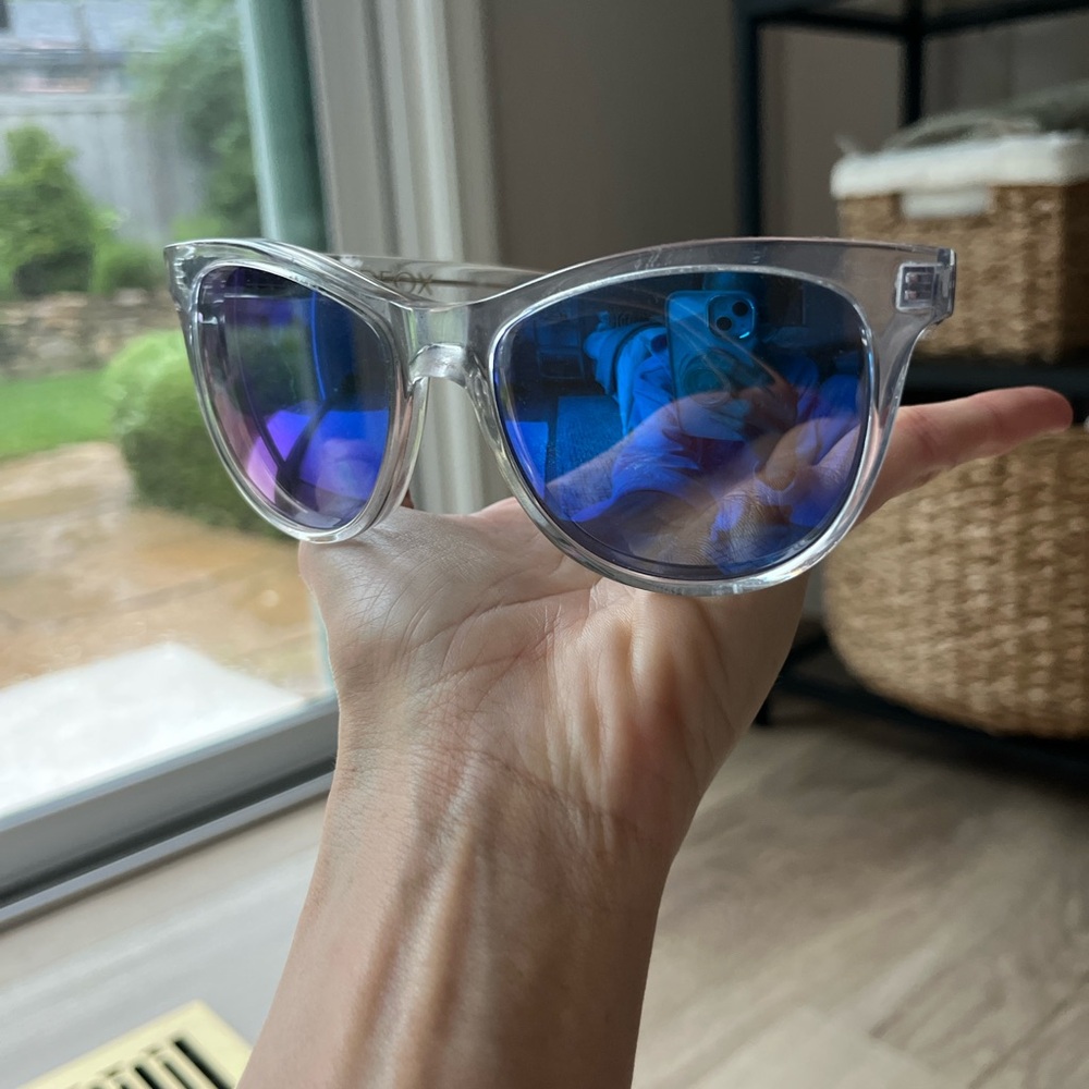 Wild fox Blue Mirrored retro Sunglasses
